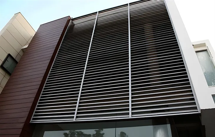 Aluminum Louver Screen